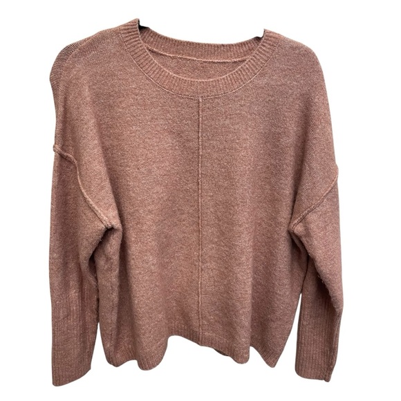 Legendary outfitters women’s pink knit sweater large cozy oversized - Picture 1 of 7